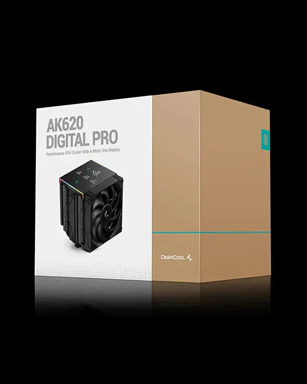 Deepcool AK620 Digital PRO 120mm CPU Air Cooler-Black