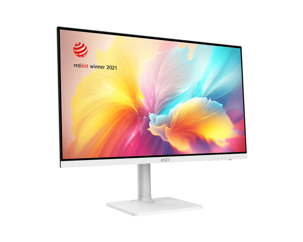 MSI Modern MD272QXPW 27" 2K WQHD 100Hz IPS Built-in-Speaker Business Monitor-White