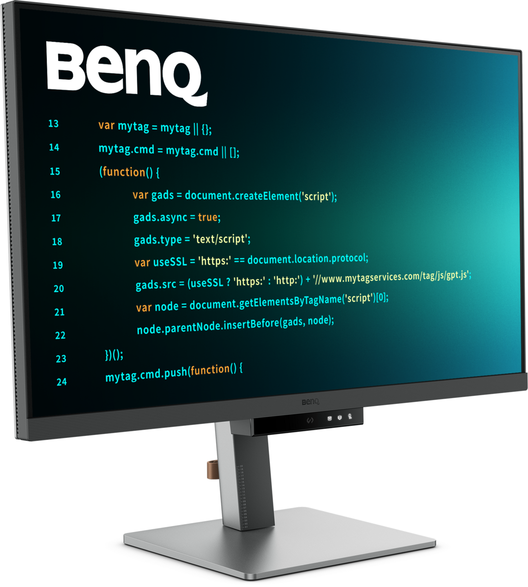 BenQ RD320U 32” 2160p 4K UHD Programming Monitor with MoonHalo Backlight and Built-in Speaker