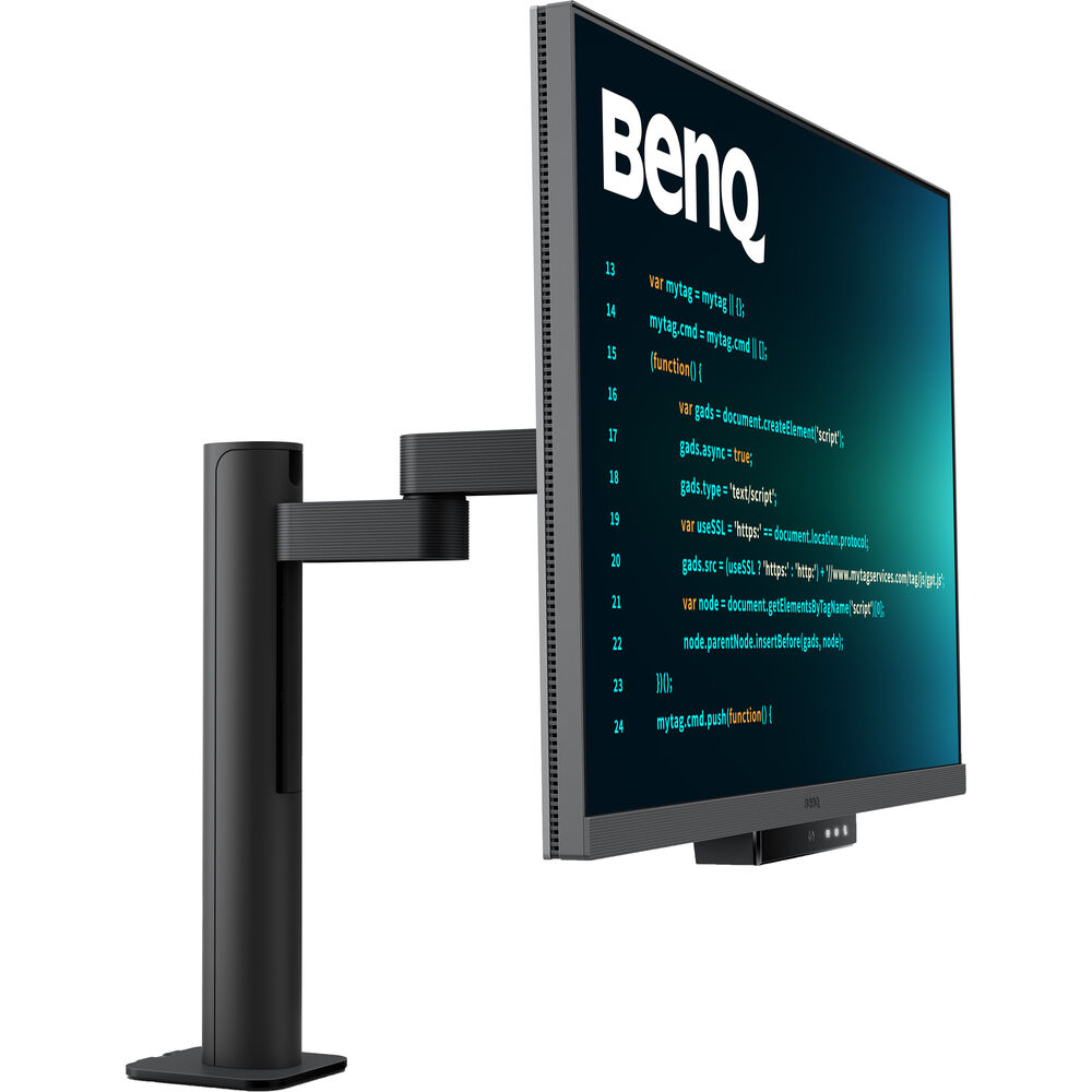BenQ RD280UA 28” 2560p 4K UHD Programming Monitor with MoonHalo Ergo Arm and Built-in Speakers