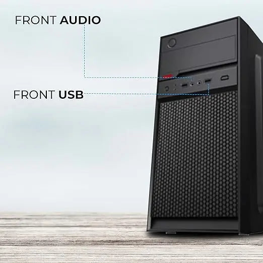 Foxin Anthony Desktop Computer Case with 500W power Supply