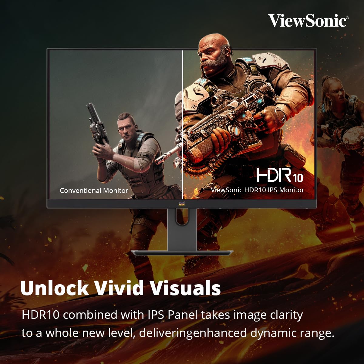 ViewSonic VX2758A-2K-PRO-2 27" 170Hz 2K QHD HDR10 IPS Panel Gaming Monitor
