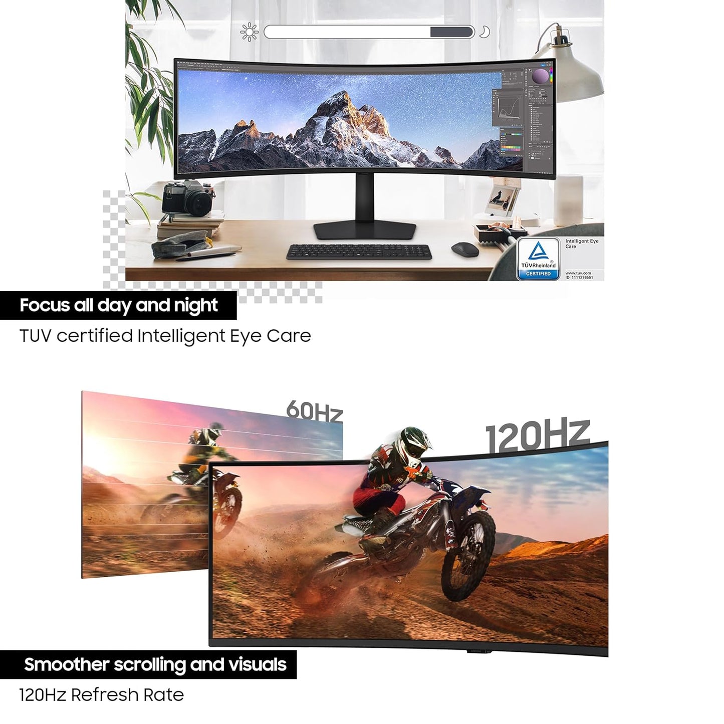 Samsung ViewFinity S9 49" 180Hz Ultra-Wide Dual QHD VA 1000R Curved Gaming Monitor