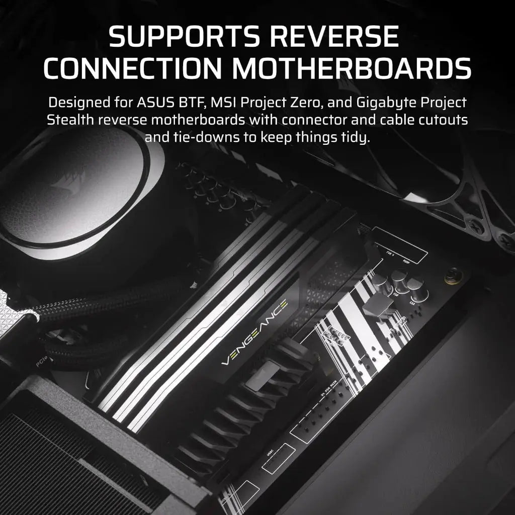 CORSAIR FRAME 4000D RS ARGB Modular High Airflow Mid-Tower PC Case