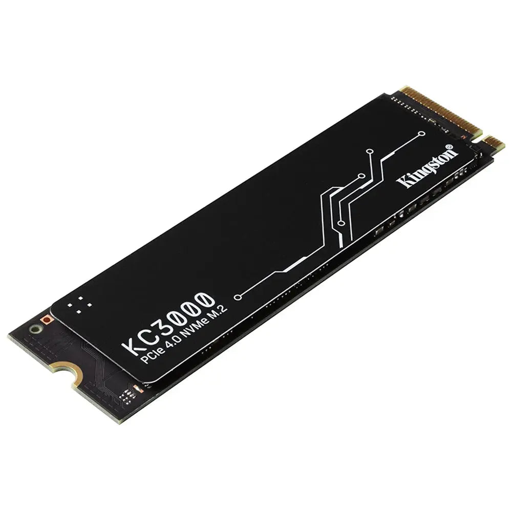 Kingston KC3000 512GB M.2 2280 PCIe4.0 NVMe Gen4 3D NAND Internal Solid State Drive - Black