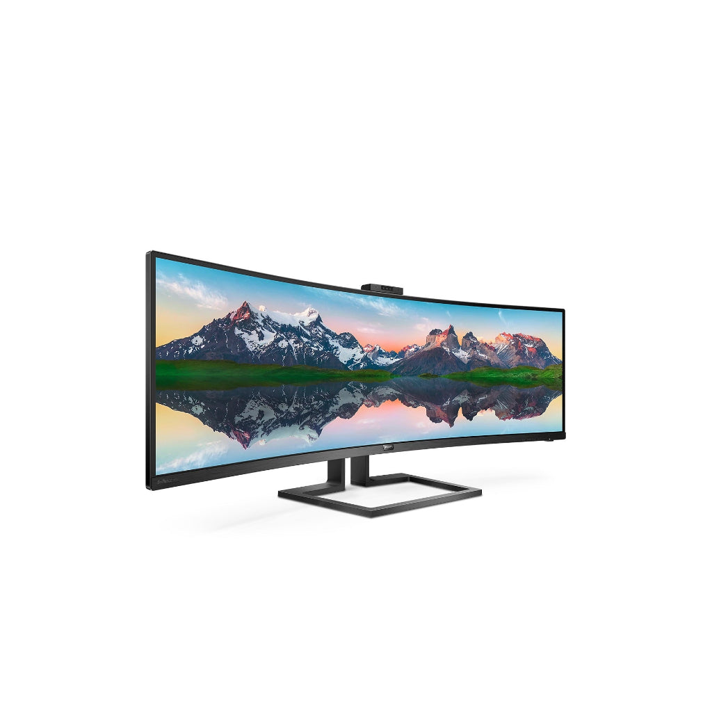 PHILIPS SuperWide 499P9H1-94 49" 70Hz Dual QHD VA Curved LCD Business Monitor
