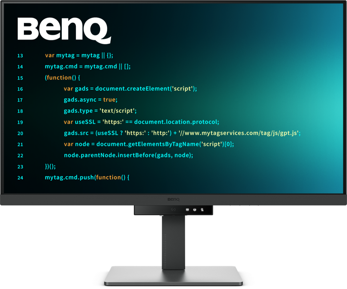 BenQ RD320U 32” 2160p 4K UHD Programming Monitor with MoonHalo Backlight and Built-in Speaker