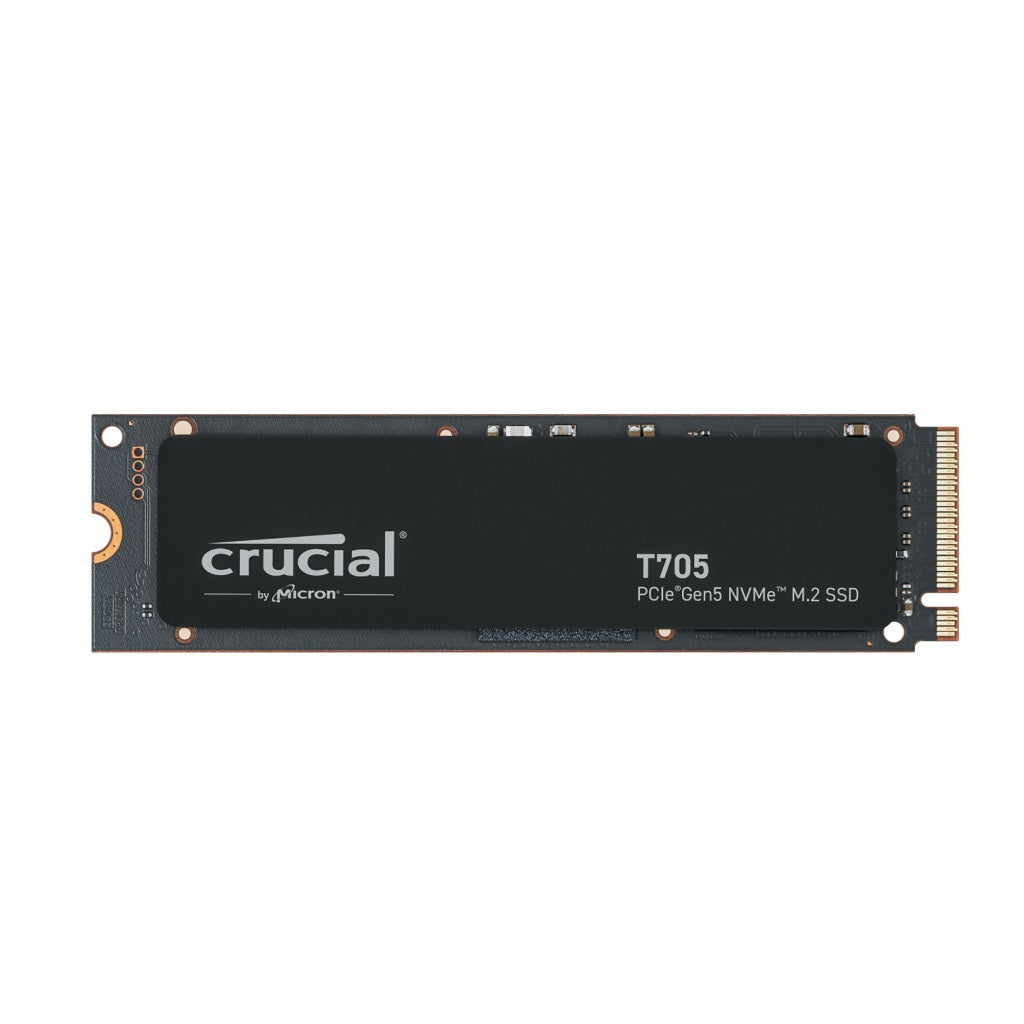 Crucial T705 1TB PCIe Gen5 NVMe M.2 2280 Internal Solid State Drive