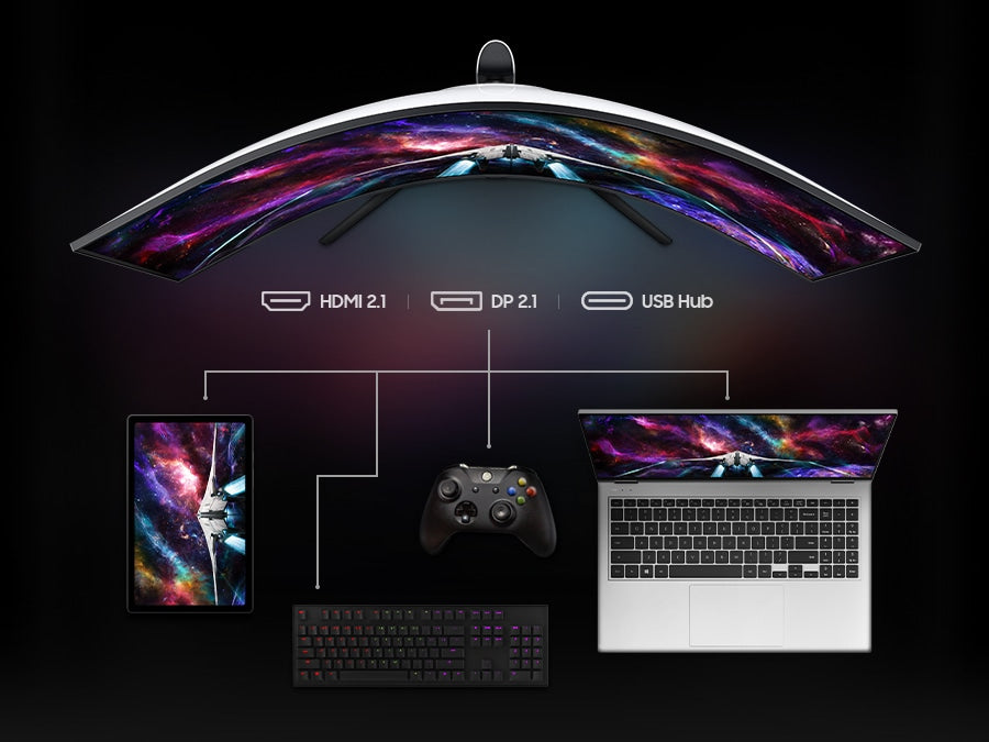 Samsung Odyssey G9 Neo 57" 240Hz Dual UHD Curved Gaming Monitor