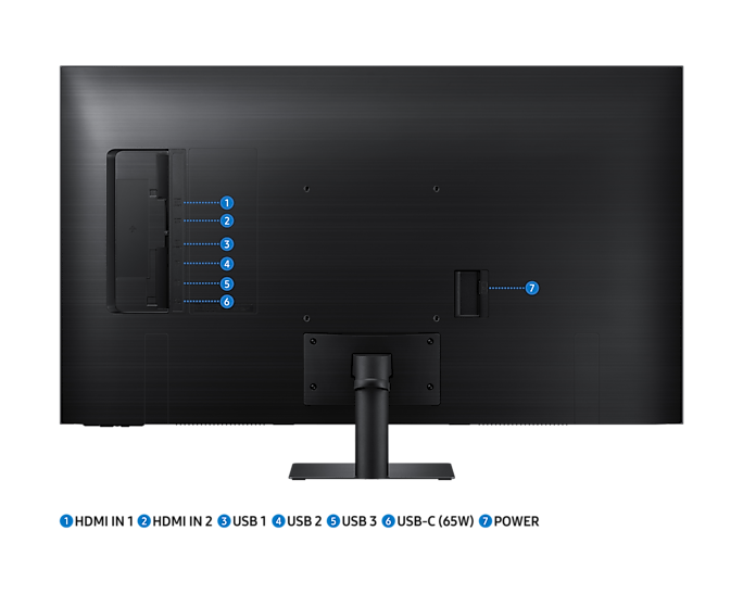 Samsung LS43BM702UWXXL 43" UHD 60Hz Smart TV Experience with Smart Monitor