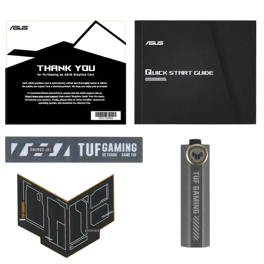 ASUS TUF Gaming Radeon RX 9070 OC Edition 16GB GDDR6 256-Bit Graphics Card