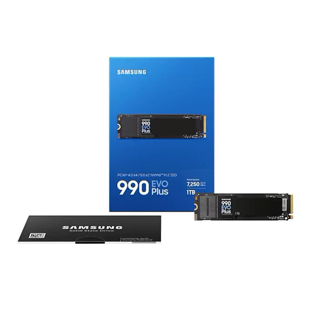 Samsung 990 EVO Plus 1TB M.2 NVMe PCIe 5.0 Internal SSD