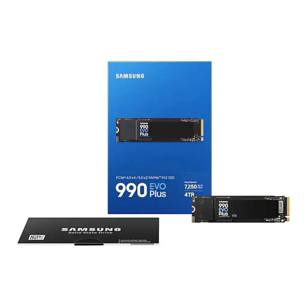 Samsung 990 EVO Plus 4TB M.2 NVMe PCIe 5.0 Internal SSD