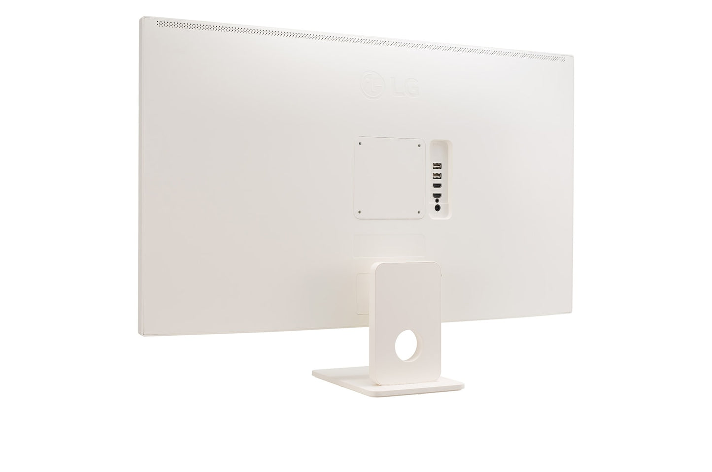 LG MyView 32SR50F-W 32" 60Hz 1080p FHD IPS Panel HDR10 Smart Monitor with Dual Speakers - White
