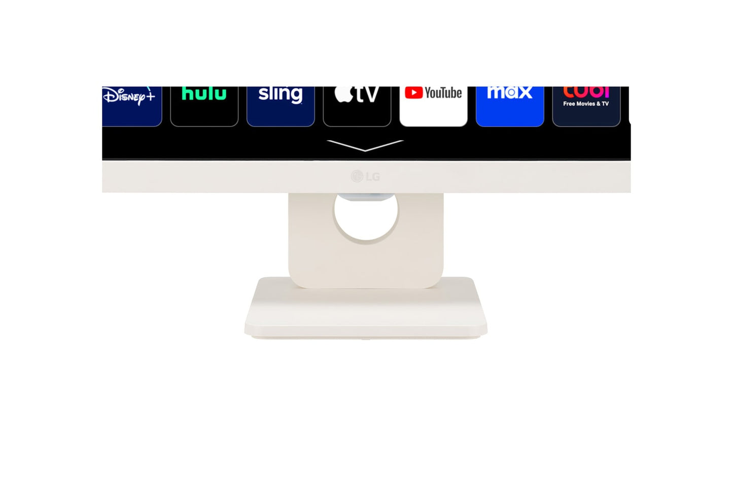 LG MyView 32SR50F-W 32" 60Hz 1080p FHD IPS Panel HDR10 Smart Monitor with Dual Speakers - White