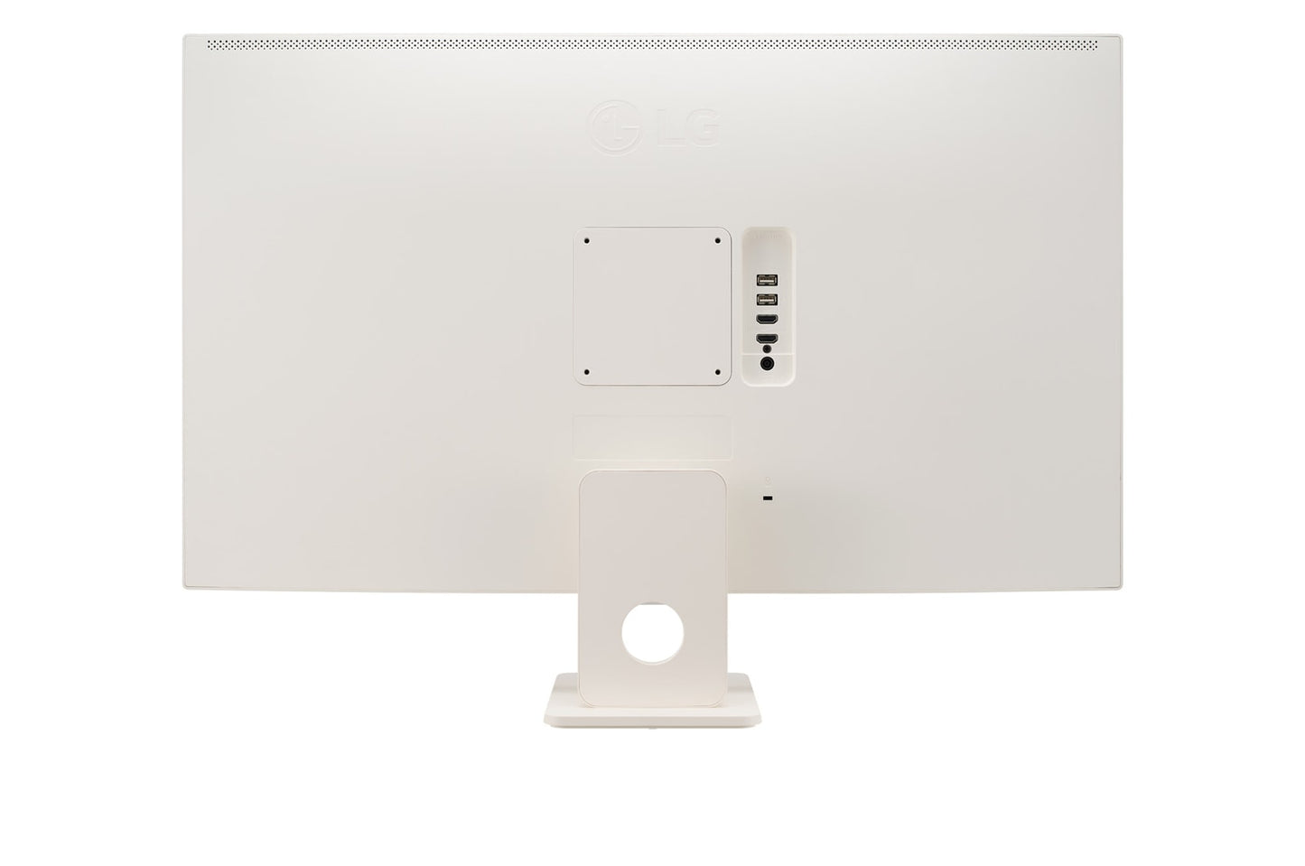LG MyView 32SR50F-W 32" 60Hz 1080p FHD IPS Panel HDR10 Smart Monitor with Dual Speakers - White
