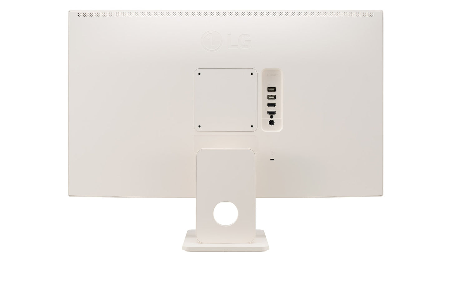 LG MyView 27SR50F-W 27" 60Hz 1080p FHD IPS Panel HDR10 Smart Monitor with Dual Stereo Speakers - White