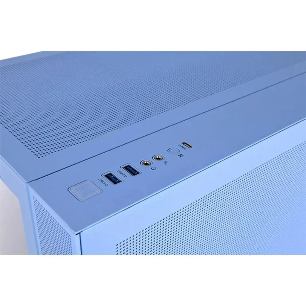 Thermaltake View 380 TG ARGB ATX Mid Tower Cabinet-Hydrangea Blue
