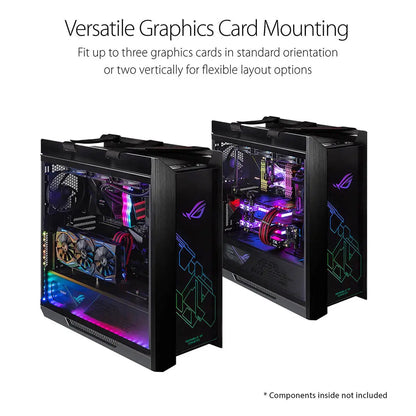 Asus ROG Strix Helios GX601 RGB Mid-Tower Cabinet with 4 Pre-Installed 140mm Fans and Gen 2 USB-C