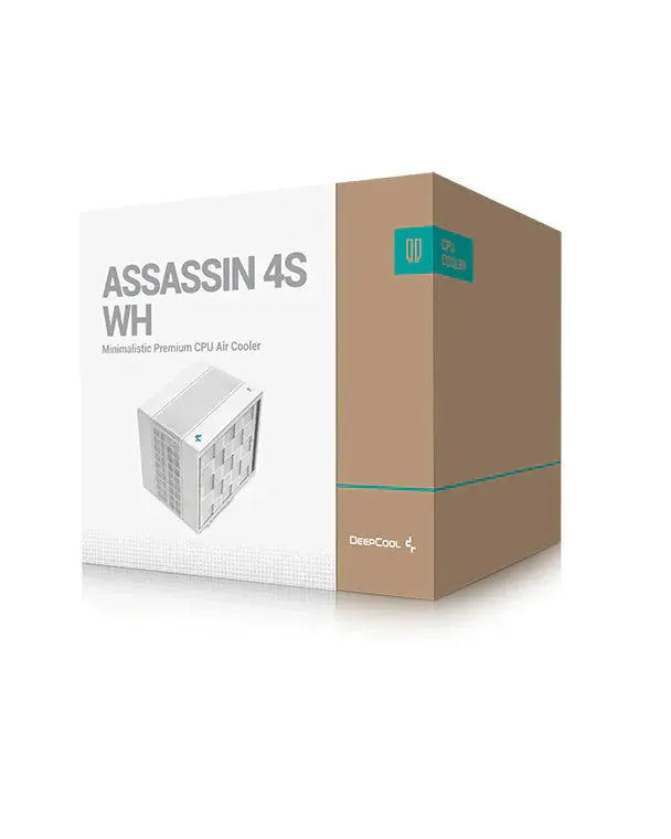 Deepcool Assassin 4S WH 120mm Minimalistic Premium CPU Air Cooler/CPU Fan - White