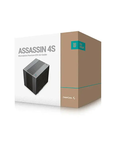 Deepcool Assassin 4S 120mm Minimalistic Premium CPU Air Cooler/CPU Fan - Black