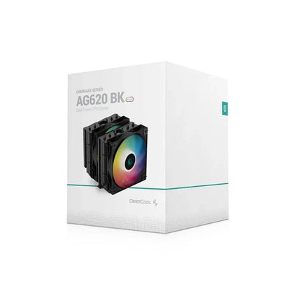 DeepCool AG620 BK ARGB Dual Tower 2x120mm Fan CPU Air Cooler