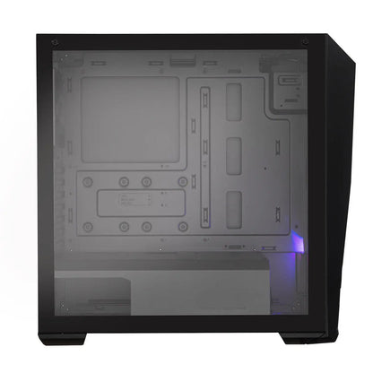 Cooler Master K501L RGB V2 Mid Tower Gaming Case with Pre-Installed RGB Fan PSU Shroud and Tempered Glass Side Panel
