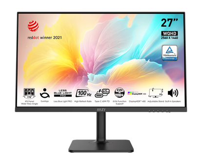 MSI Modern MD272QXP 27" WQHD 2K 100Hz IPS Gaming Monitor