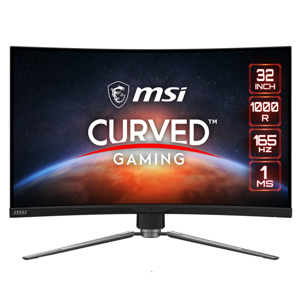 MSI MPG ARTYMIS 323CQR 31.5" QHD 165Hz 1ms LCD VA Curved Gaming Monitor