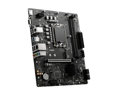 MSI PRO B760M-E DDR5 Intel B760 LGA 1700 Socket Micro-ATX Motherboard