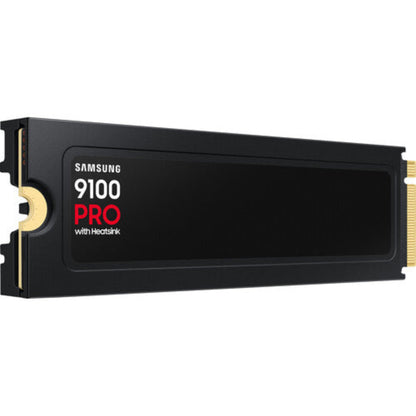 Samsung 9100 Pro 4TB NVMe M.2 2280 Internal Solid State Drive with Heatsink - Black