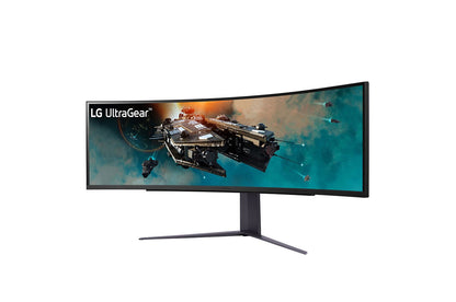 LG UltraGear 49GR85DC 49″ DQHD 240Hz IPS Ultrawide Curved Gaming Monitor