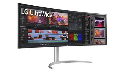 LG UltraWide 49WQ95C-W 49″ Dual QHD Nano IPS 144 Hz with NVIDIA G-SYNC Curved Monitor