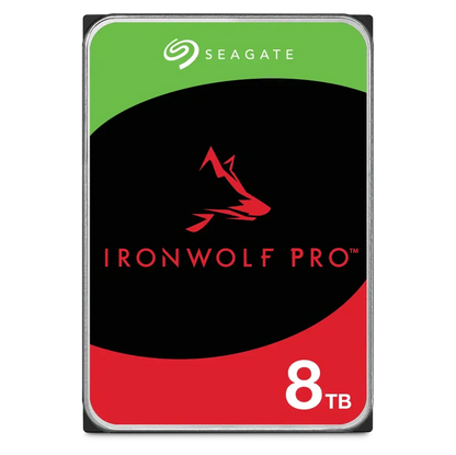 Seagate IronWolf Pro 8TB 3.5" 7200 RPM Enterprise NAS Internal Hard Disk Drive