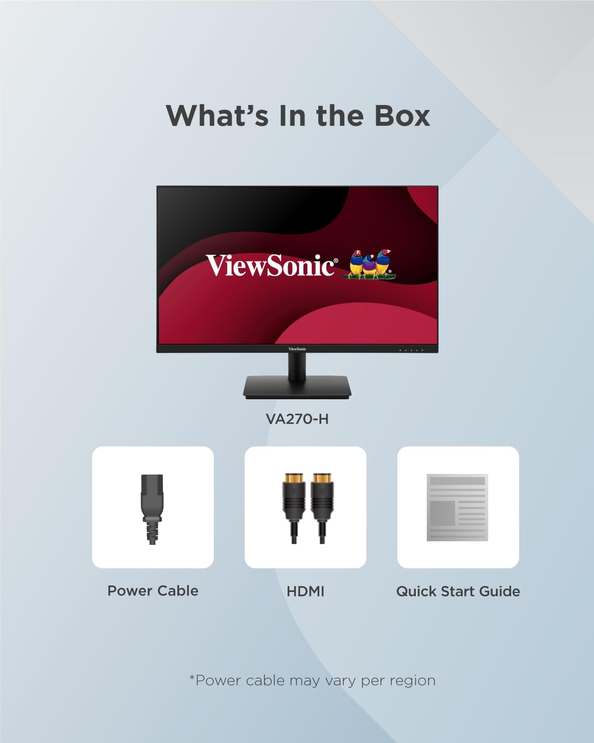 ViewSonic VA240-H 24" 100Hz 1080p FHD SuperClear IPS Panel Anti-Glare Monitor