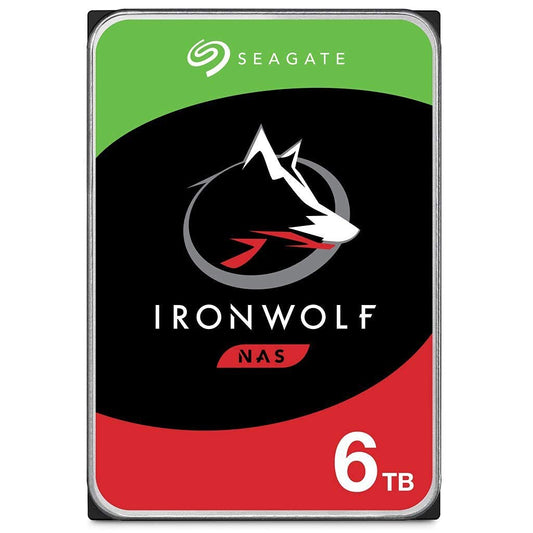Seagate IronWolf 6TB NAS 3.5" 5400RPM SATA 6Gb/s Desktop Internal Hard Disk Drive