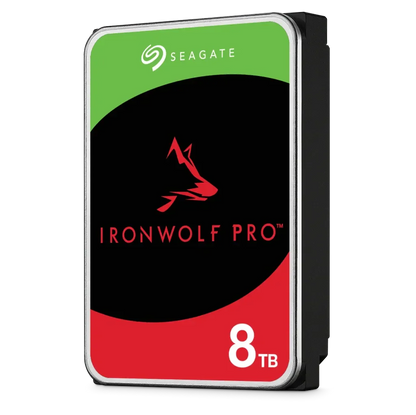 Seagate IronWolf Pro 8TB 3.5" 7200 RPM Enterprise NAS Internal Hard Disk Drive