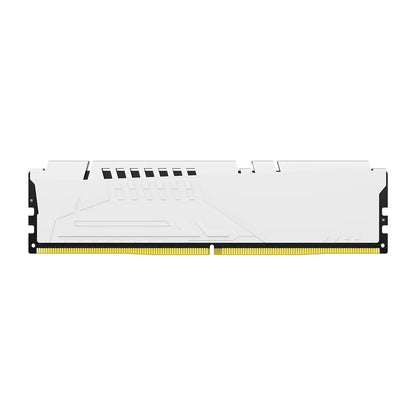 Kingston Fury Beast 16GB DDR5 RAM 5200MHz CL40 UDIMM Gaming Desktop Memory - White