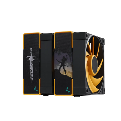 DeepCool AK620 Zero Dark ZORIA Dual Tower 120mm CPU Air Cooler CPU Fan