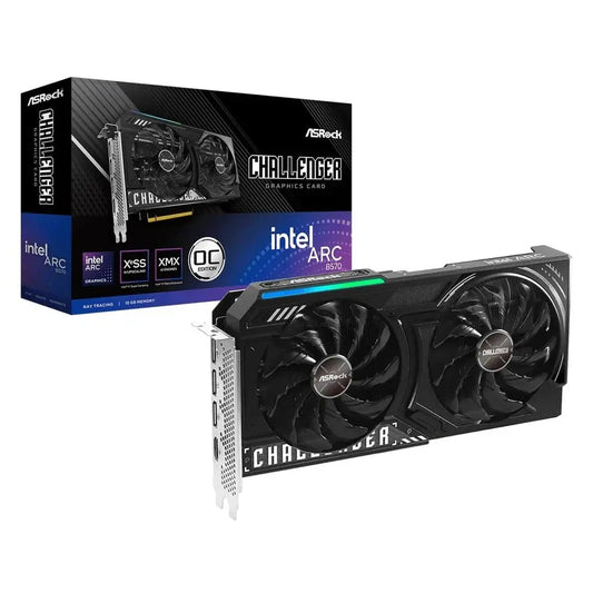 ASRock Intel Arc B570 Challenger 10GB OC GDDR6 160-Bit Graphics Card
