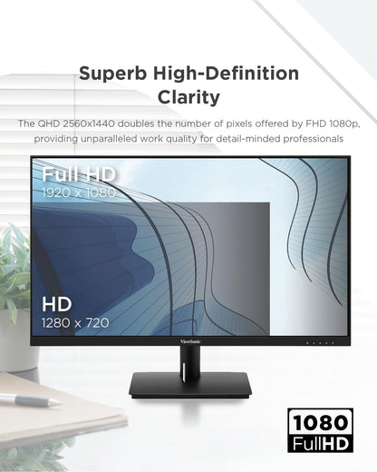 ViewSonic VA240-H 24" 100Hz 1080p FHD SuperClear IPS Panel Anti-Glare Monitor