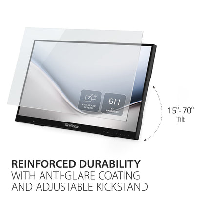 ViewSonic ID2456 24 Inch Touch Display Monitor with MPP 2.0 Active Stylus Pen