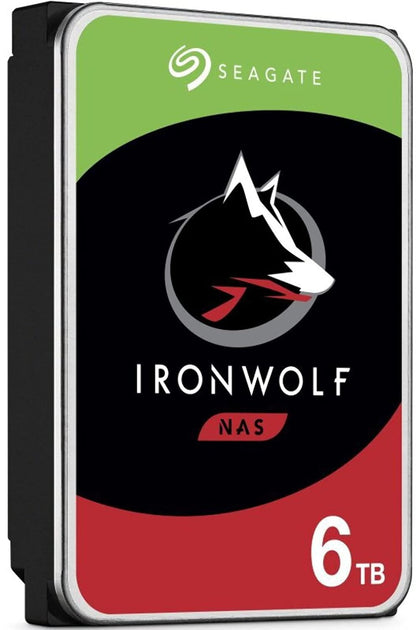 Seagate IronWolf 6TB NAS 3.5" 5400RPM SATA 6Gb/s Desktop Internal Hard Disk Drive