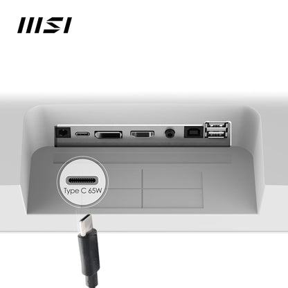 MSI Modern MD272XPW 27" FHD 100Hz 4ms IPS Built-in-Speaker Monitor-White