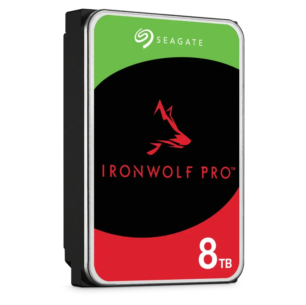 Seagate IronWolf Pro 8TB 3.5" 7200 RPM Enterprise NAS Internal Hard Disk Drive