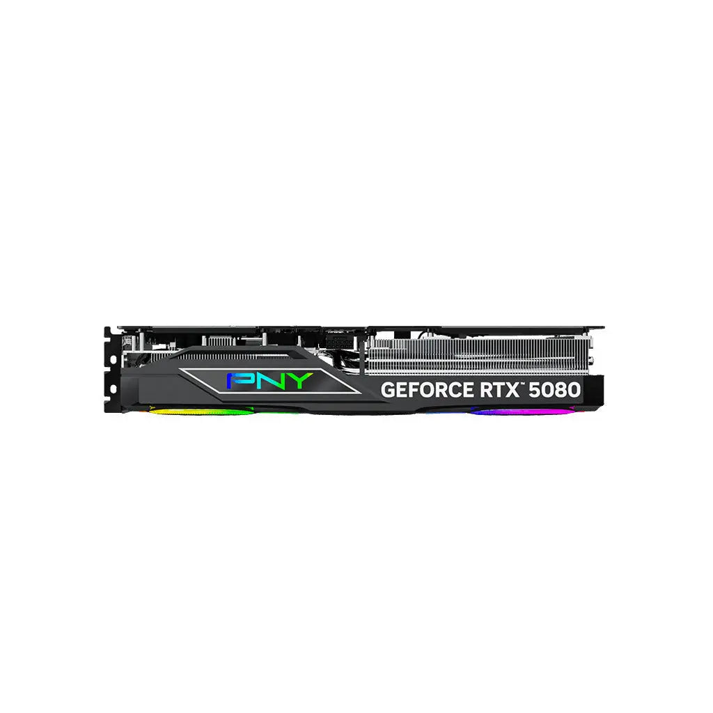 PNY GeForce RTX 5080 16GB ARGB EPIC-X RGB Overclocked GDDR7 Triple Fan GPU