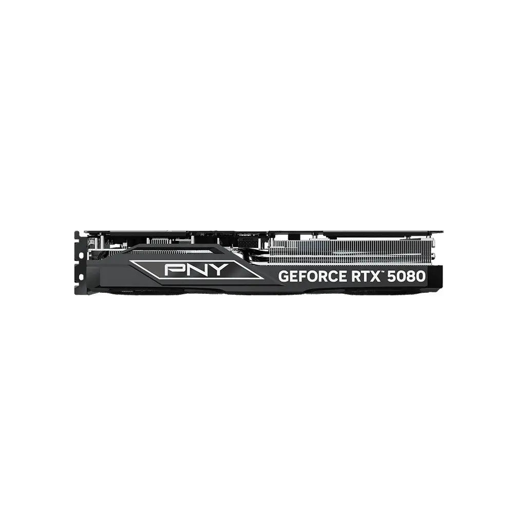PNY GeForce RTX 5080 16GB Overclocked GDDR7 Triple Fan GPU