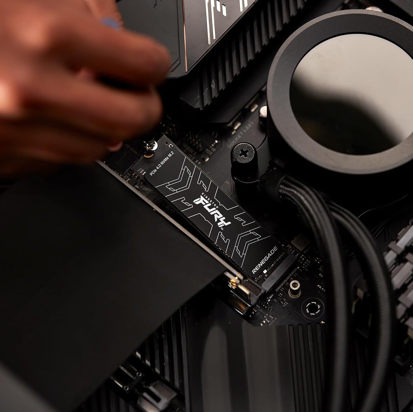 Kingston FURY Renegade 2TB M.2 2280 PCIe NVMe 3D NAND Internal Gaming SSD - Black