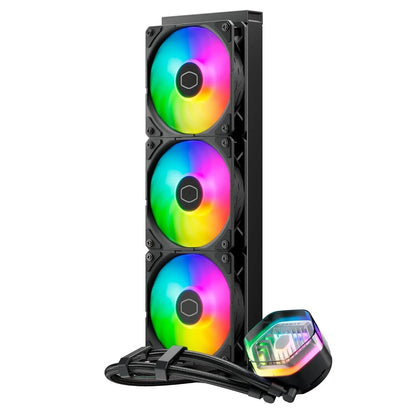 Cooler Master MasterLiquid 360 ATMOS ARGB 360mm AIO CPU Liquid Cooler - Black