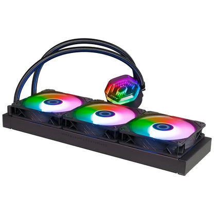 Cooler Master MasterLiquid 360 ATMOS ARGB 360mm AIO CPU Liquid Cooler - Black
